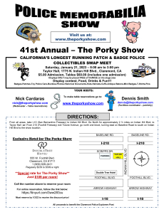 PDS 2023 show flyer